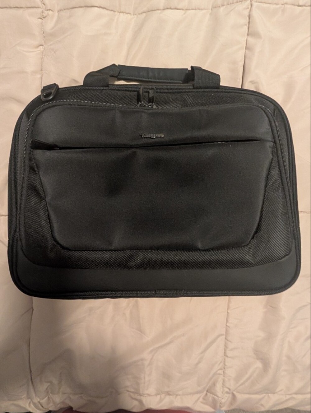 NWOT Targus Black Laptop Briefcase with Front Organizer Pocket